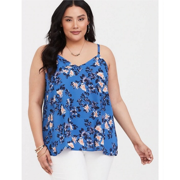 Torrid - Blue Floral Cami - Picture 5 of 8
